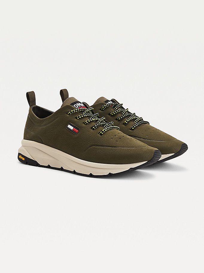 Tommy Hilfiger Hybrid Vim Sole Shoes Snøresko Herre Khaki | SNHFPZ-906