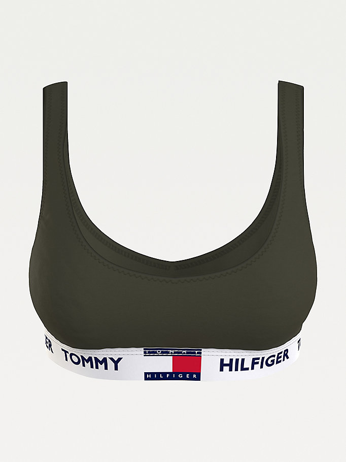 Tommy Hilfiger Logo Underband Organic Bomull Dameundertøy Dame Khaki | ANDGHO-710