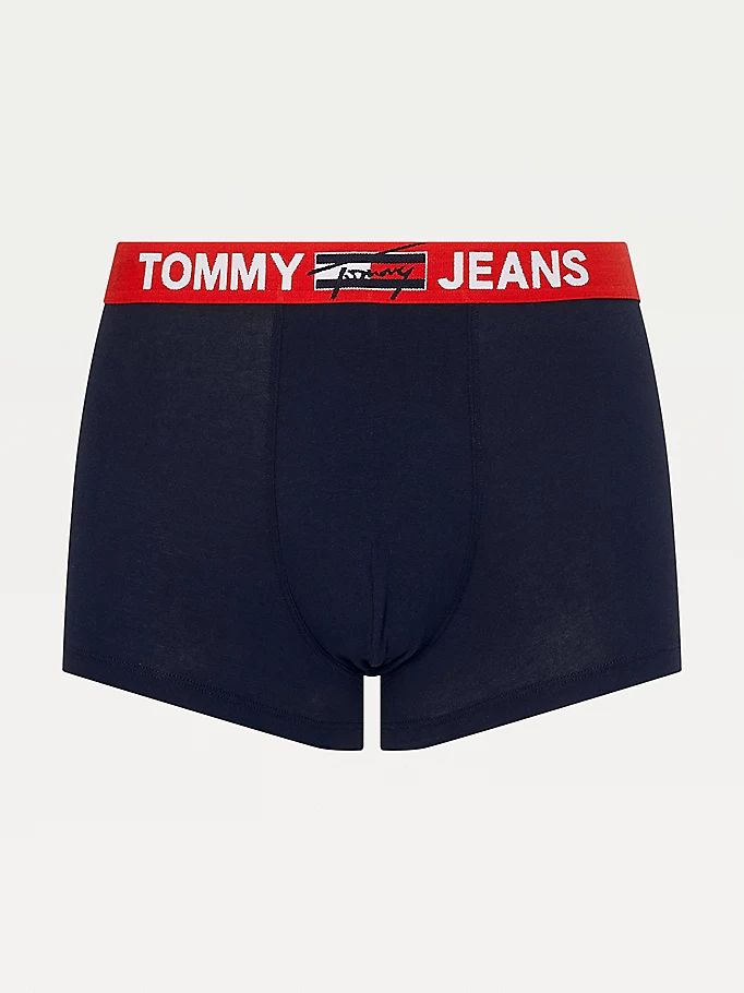 Tommy Hilfiger Logo Undertøy Herre Blå | QFCKHI-927