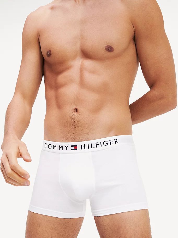 Tommy Hilfiger Logo Undertøy Herre Hvite | LBQUAM-261