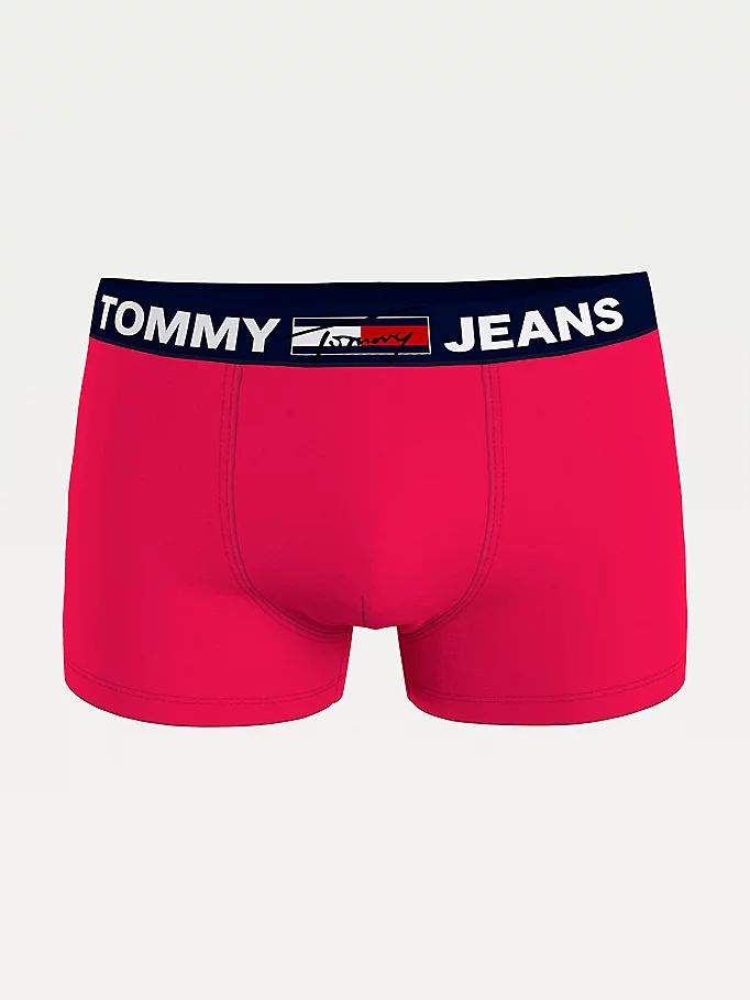 Tommy Hilfiger Logo Undertøy Herre Rosa | MYGPHA-548