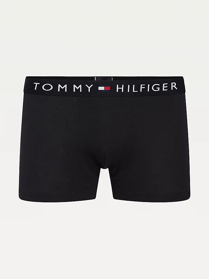 Tommy Hilfiger Logo Undertøy Herre Svarte | KIDOBV-059