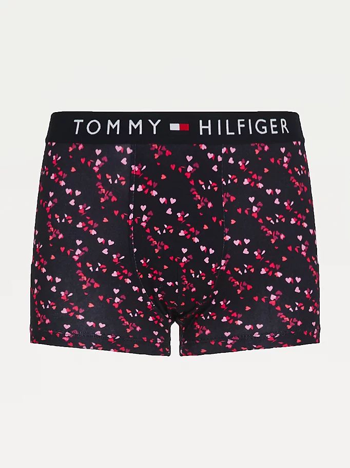 Tommy Hilfiger Logo Waistband Bomull Bokser Undertøy Herre Blå | DRZWCB-065