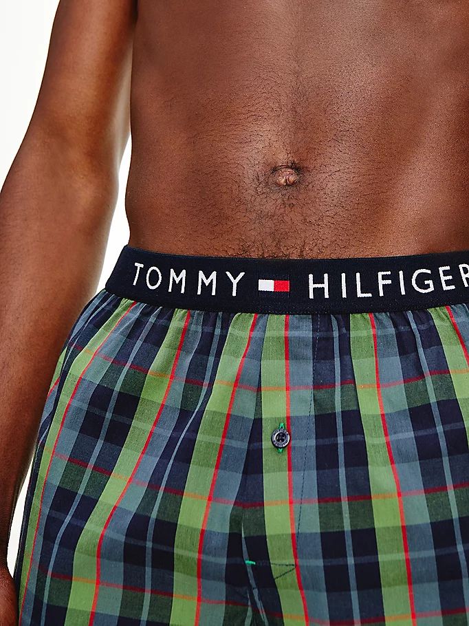 Tommy Hilfiger Logo Waistband Bomull Bokser Undertøy Herre Beige | ZHUCFV-385