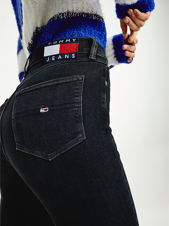 Tommy Hilfiger Melany Ultra High Rise Super Skinny Jeans Dame Blå | NUFVXY-247