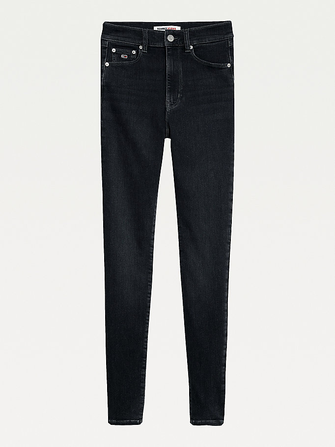 Tommy Hilfiger Melany Ultra High Rise Super Skinny Jeans Dame Blå | NUFVXY-247