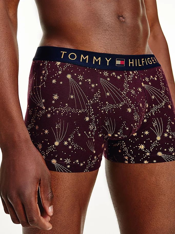 Tommy Hilfiger Metallic Spot Print Trunks Undertøy Herre Svarte | GEINTR-786