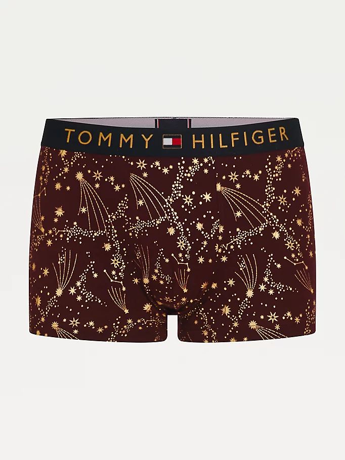 Tommy Hilfiger Metallic Spot Print Trunks Undertøy Herre Svarte | GEINTR-786