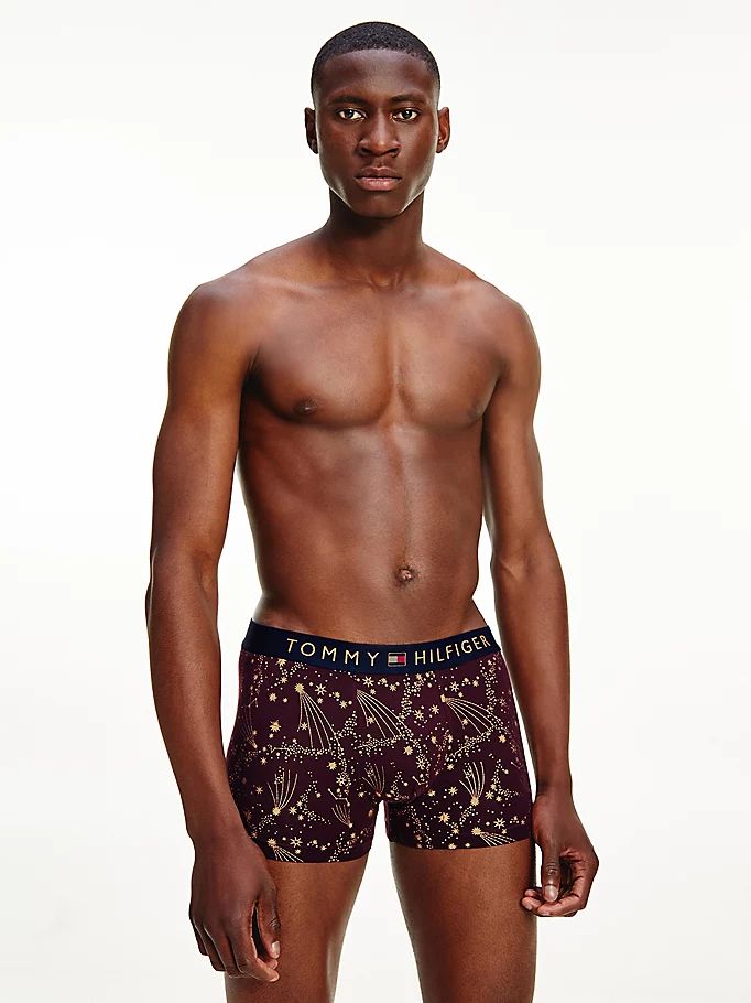 Tommy Hilfiger Metallic Spot Print Trunks Undertøy Herre Svarte | GEINTR-786