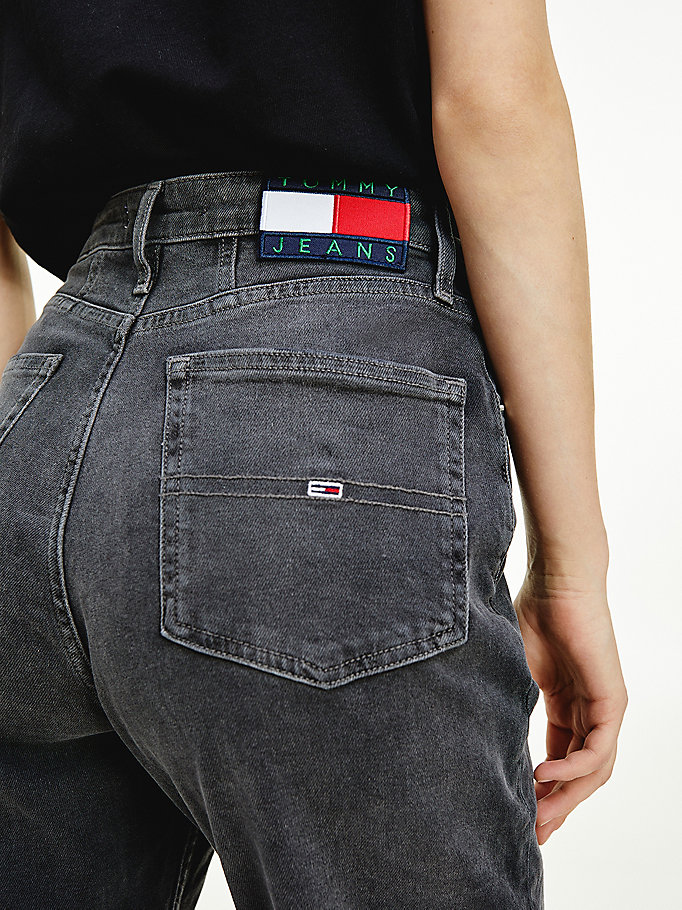 Tommy Hilfiger Mom High Rise Jeans Dame Blå | SPAHOI-143