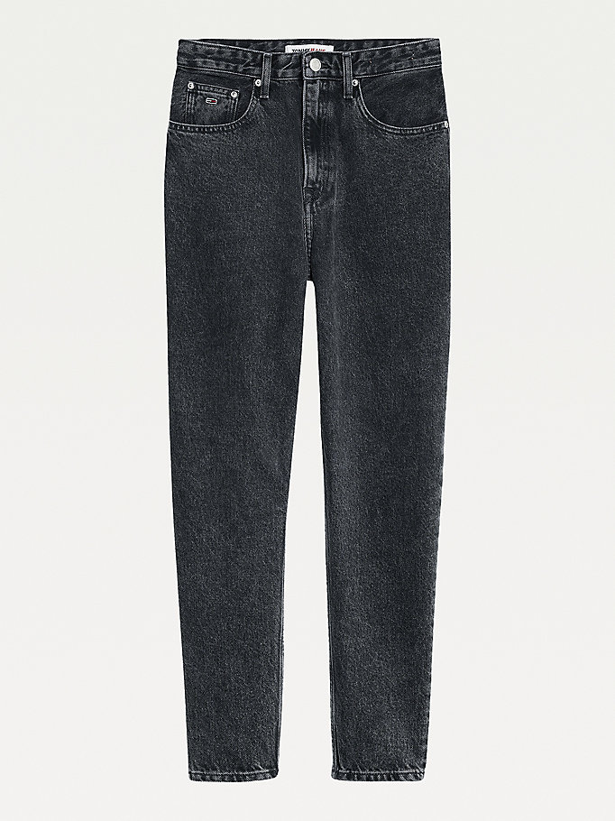 Tommy Hilfiger Mom Ultra High Rise Jeans Dame Blå | DWYQKB-549