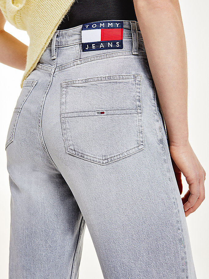 Tommy Hilfiger Mom Ultra High Rise Jeans Dame Blå | HZFIGM-293