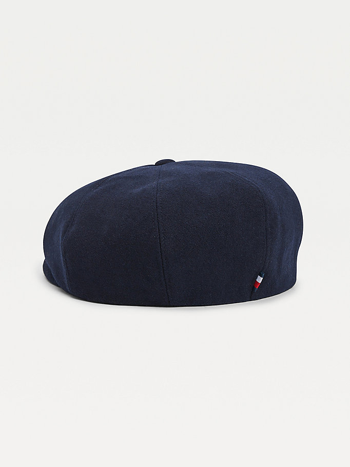 Tommy Hilfiger Monogram Newsboy Hatt Dame Blå | RVCEDY-318