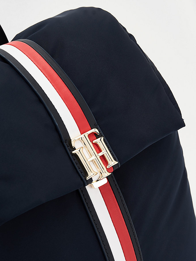 Tommy Hilfiger Monogram Ryggsekk Dame Blå | OXTYIQ-249