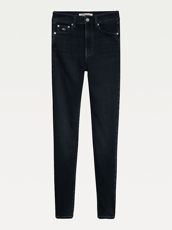 Tommy Hilfiger Nora Mid Rise Skinny Jeans Dame Blå | KVPUDC-983