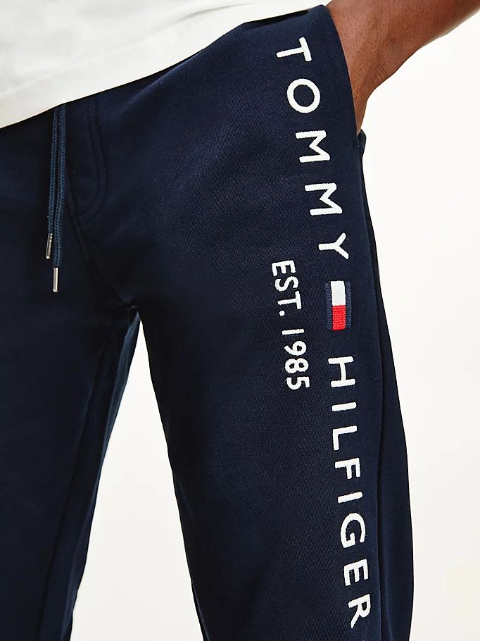 Tommy Hilfiger Organic Bomull Blend Bukser Herre Blå | ULFKBH-142