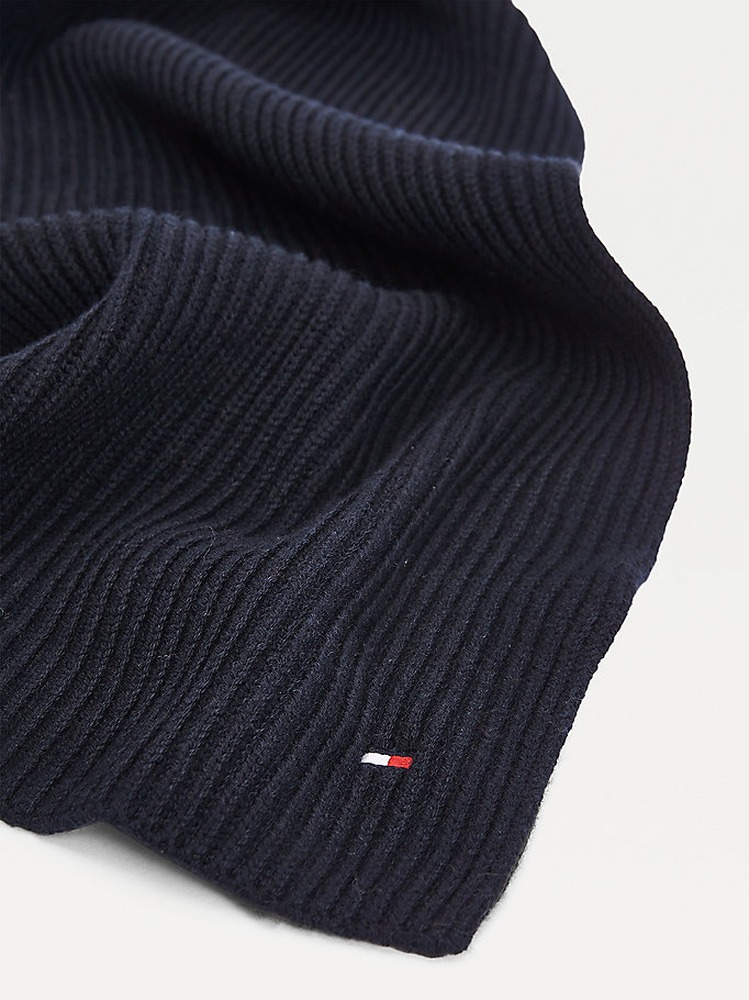 Tommy Hilfiger Pima Bomull Cashmere Skjerf Herre Blå | SULZHN-679