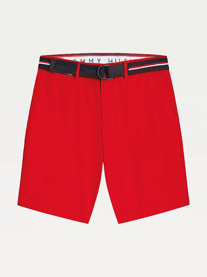 Tommy Hilfiger Plus Brooklyn Organic Bomull Shorts Herre Rød | GFUPEW-486