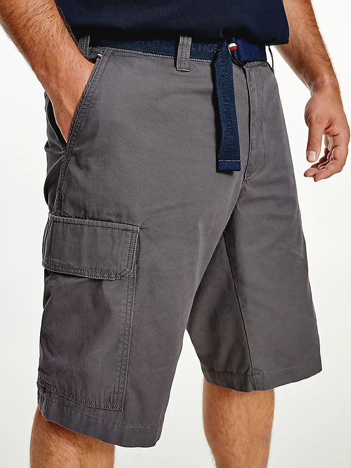 Tommy Hilfiger Plus Cargo Ed Shorts Herre Grå | IUWNKB-538