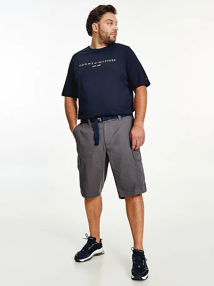 Tommy Hilfiger Plus Cargo Ed Shorts Herre Grå | IUWNKB-538