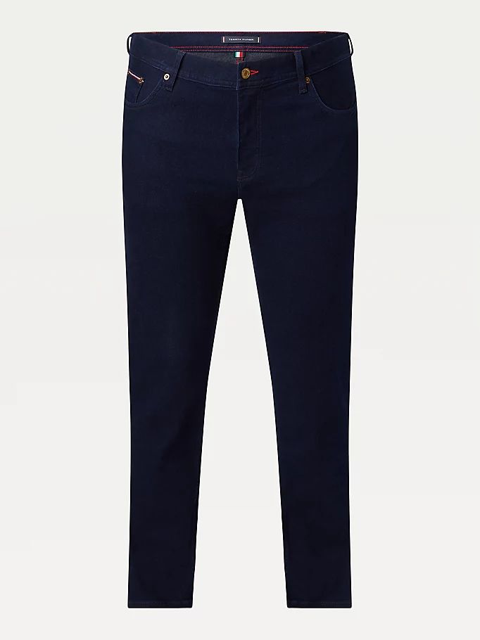 Tommy Hilfiger Plus Denton Straight Jeans Herre Blå | CBWGSA-378