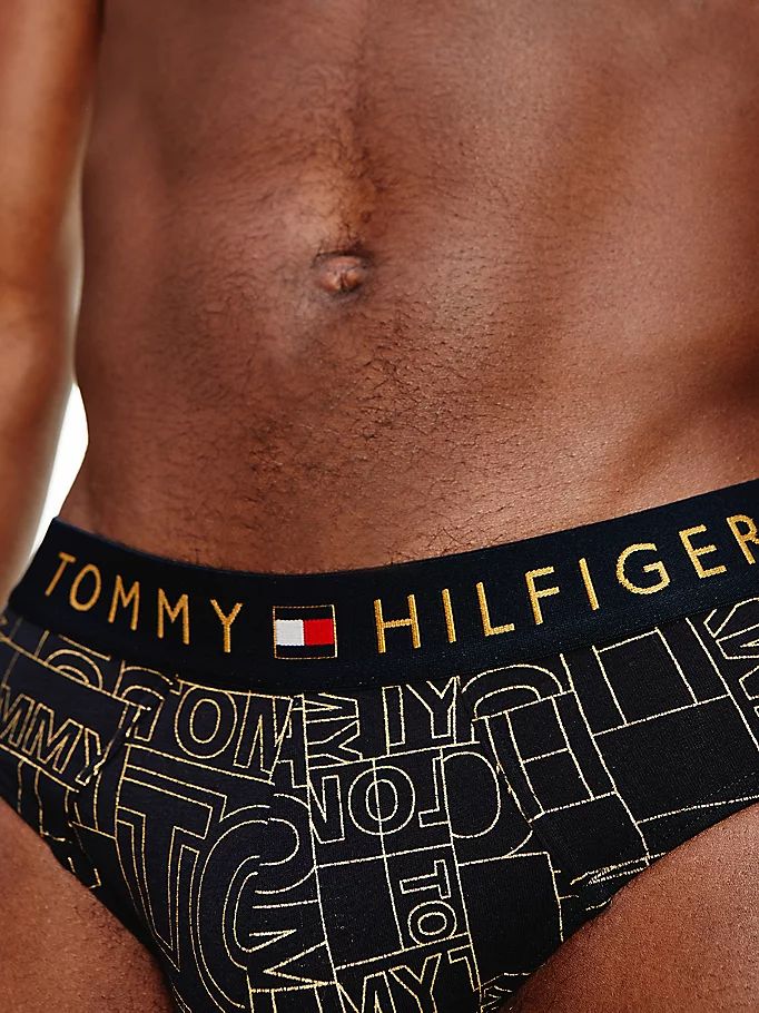 Tommy Hilfiger Print Organic Bomull Undertøy Herre Beige | GFIMUL-679