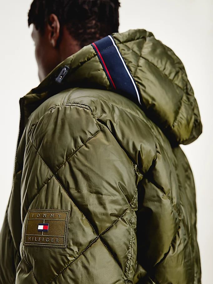 Tommy Hilfiger Quiltedfilled Jakke Herre Brune | ZSHWEP-736