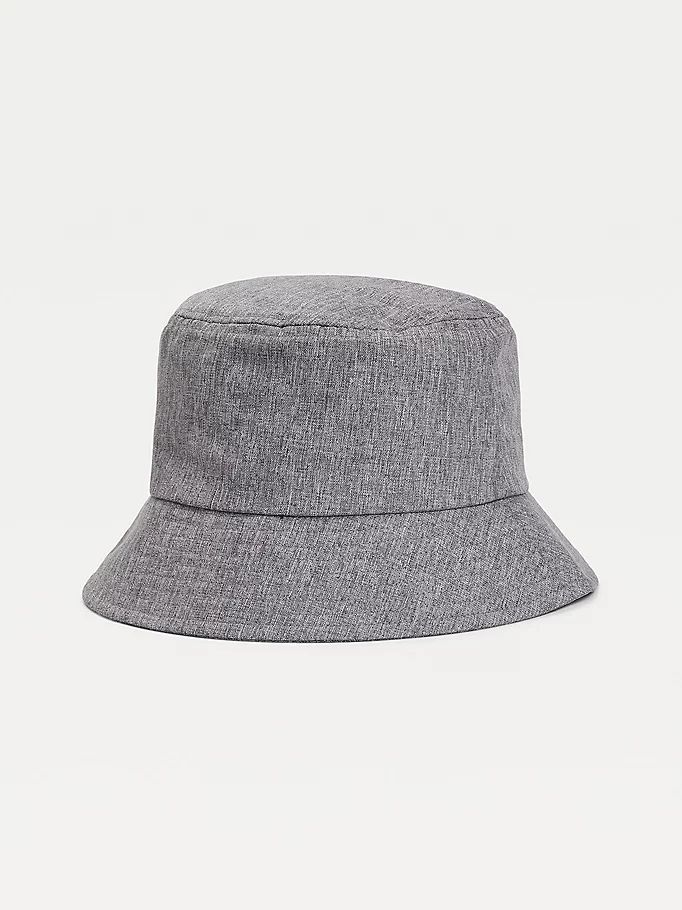 Tommy Hilfiger Recycled Melange Bucket Hatt Herre Grå | PHITDR-791