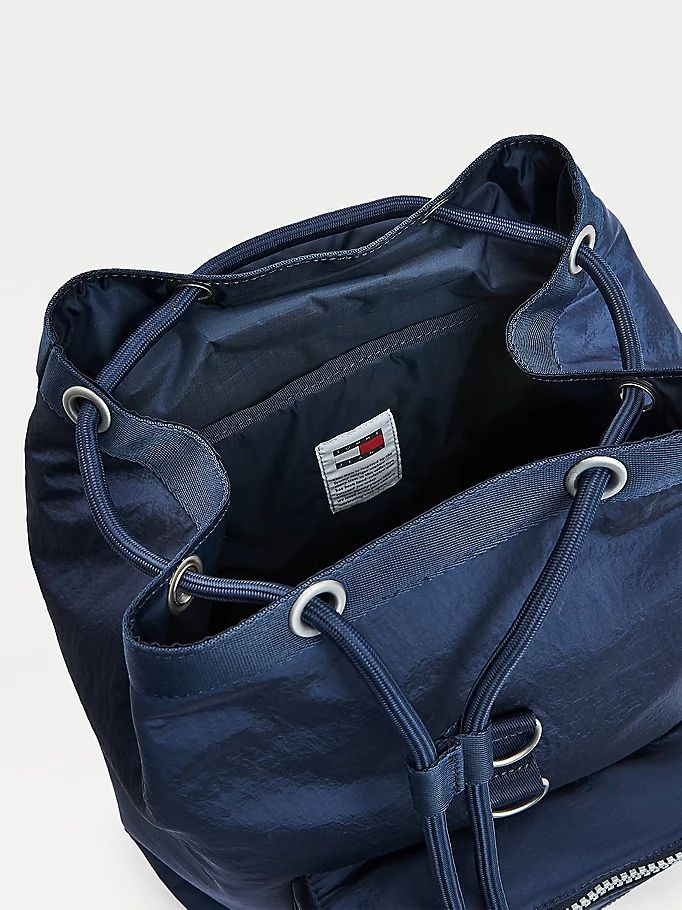 Tommy Hilfiger Recycled Nylon Badge Ryggsekk Herre Blå | UVAMHL-487