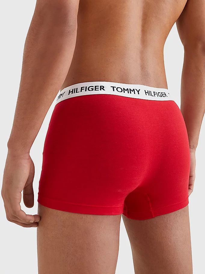 Tommy Hilfiger Repeat Logo Liv Print Trunks Undertøy Herre Svarte | DUJWCM-768