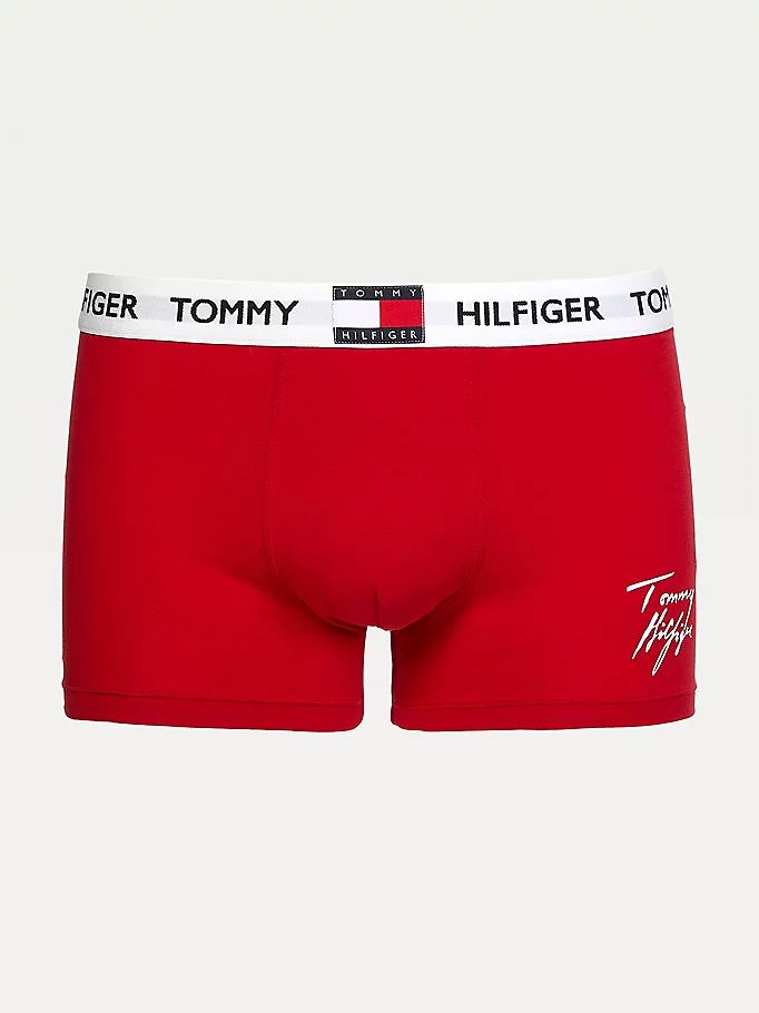 Tommy Hilfiger Repeat Logo Liv Print Trunks Undertøy Herre Svarte | DUJWCM-768