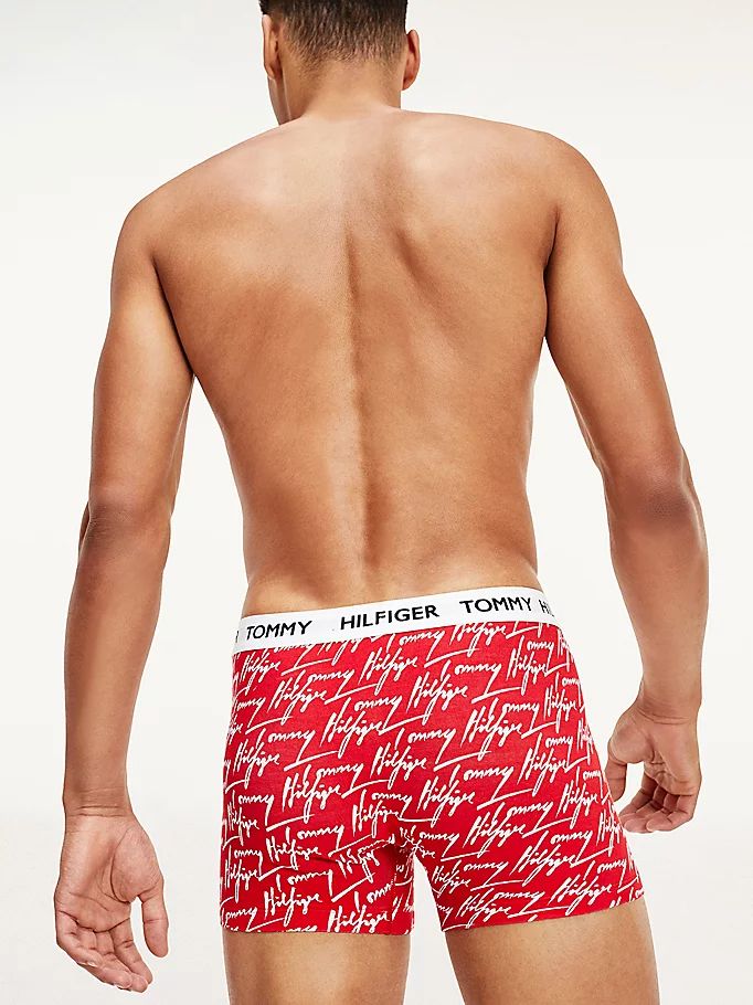 Tommy Hilfiger Repeat Logo Liv Print Trunks Undertøy Herre Gull | GLEAHP-764