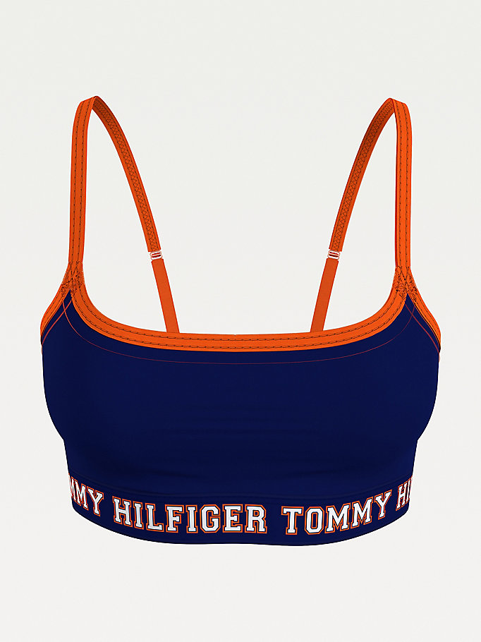 Tommy Hilfiger Repeat Logo Underband Dameundertøy Dame Blå | GERDFH-693