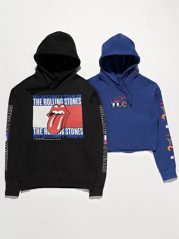 Tommy Hilfiger Revisited Rolling Stones Hettegensere Herre Svarte | HEKTBX-598