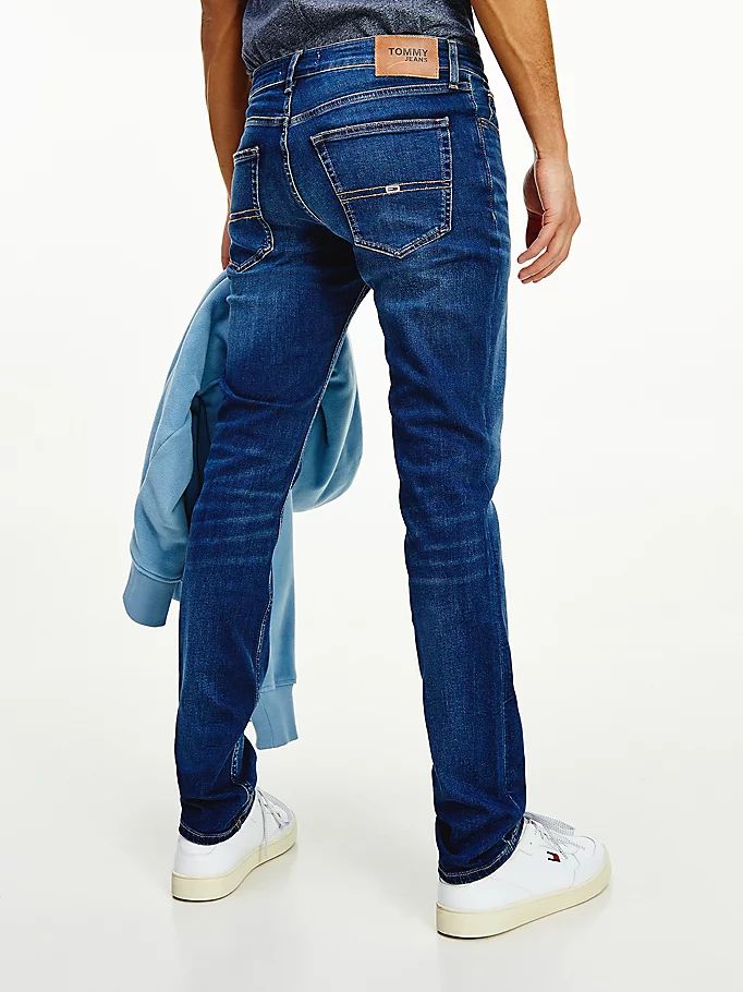 Tommy Hilfiger Scanton Slim Slim Jeans Herre Blå | XRKQDS-203