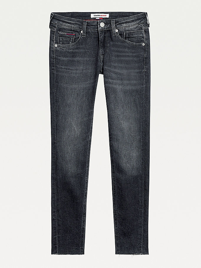 Tommy Hilfiger Scarlett Low Rise Skinny Jeans Dame Blå | GNXULS-465