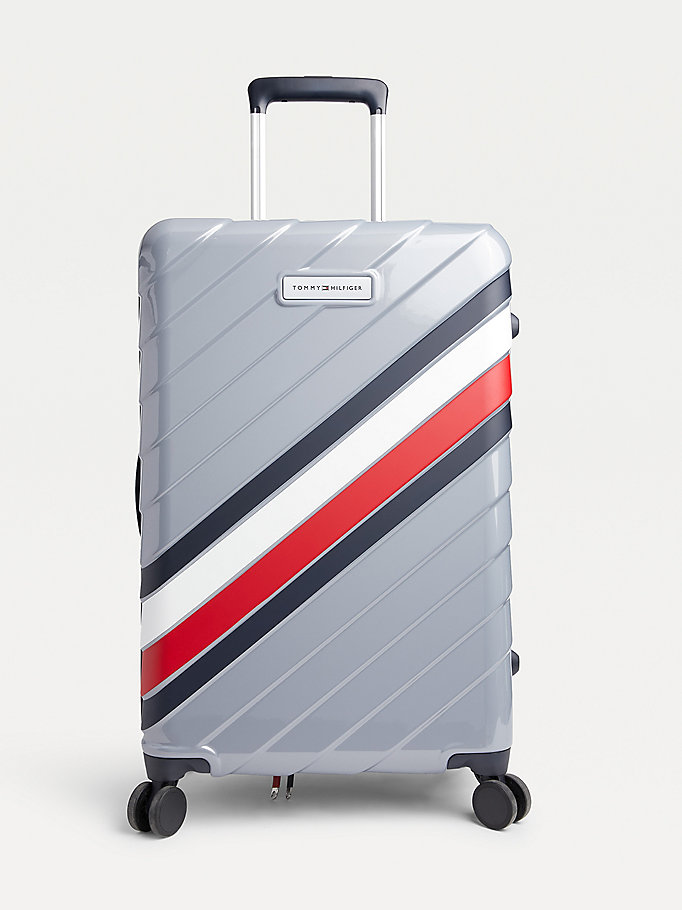 Tommy Hilfiger Signature 66cm Wie Case Kofferter Herre Grå | GRXVIF-856