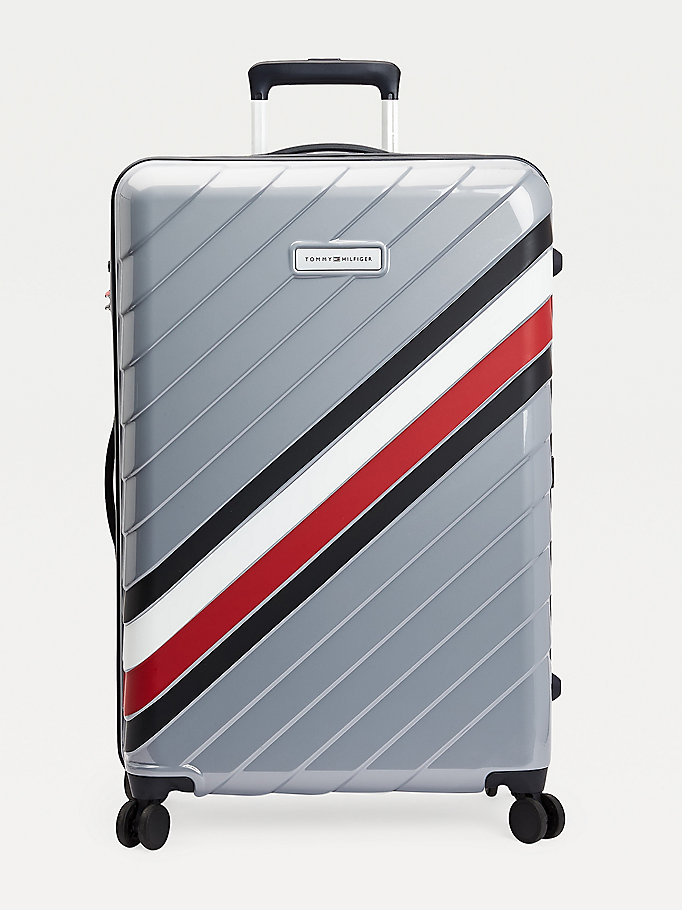 Tommy Hilfiger Signature 75cm Wie Case Kofferter Herre Grå | VWSXMJ-765