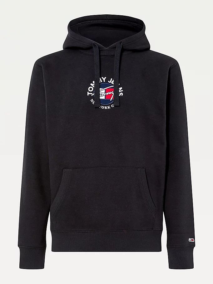 Tommy Hilfiger Signature Logo Hettegensere Herre Svarte | DJEZAM-329