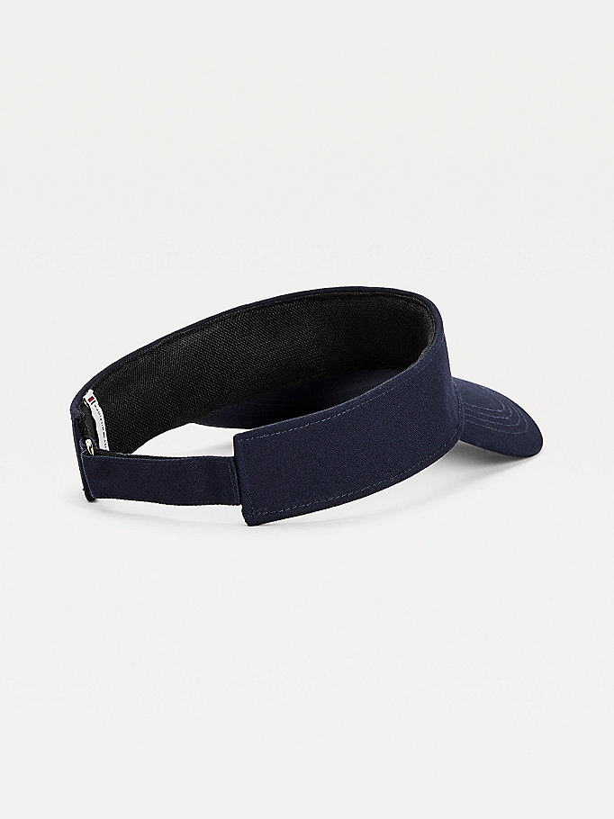 Tommy Hilfiger Signature Visor Hatt Dame Blå | AEUHND-801