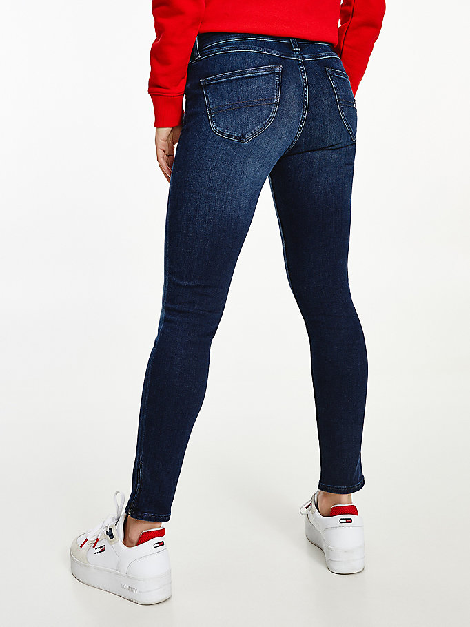 Tommy Hilfiger Sophie Low Rise Skinny Jeans Dame Blå | ONBTIW-834