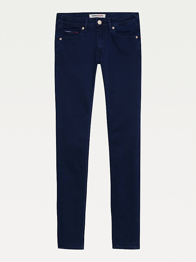 Tommy Hilfiger Sophie Low Rise Skinny Jeans Dame Blå | OPWZEY-062