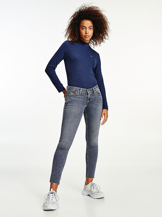 Tommy Hilfiger Sophie Low Rise Skinny Jeans Dame Blå | VXHZQD-208