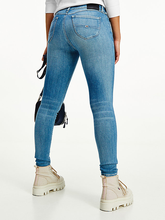 Tommy Hilfiger Sophie Low Rise Skinny Jeans Dame Blå | XCTOHM-086