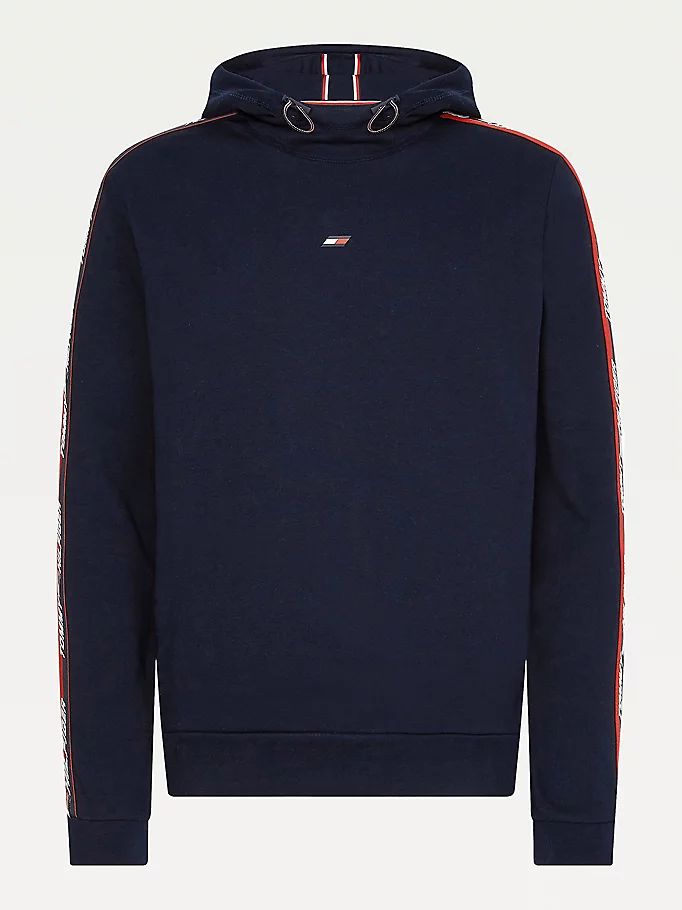 Tommy Hilfiger Sports Logo Tape Hettegensere Herre Blå | ZWDEXP-485