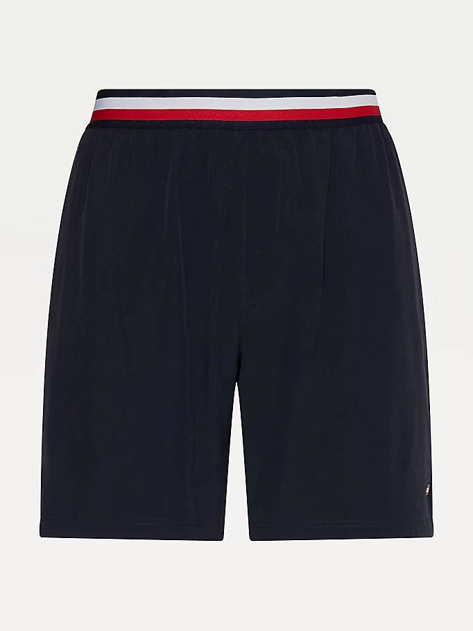 Tommy Hilfiger Sports Signature Tape Recycled Shorts Herre Blå | ERGOKV-079