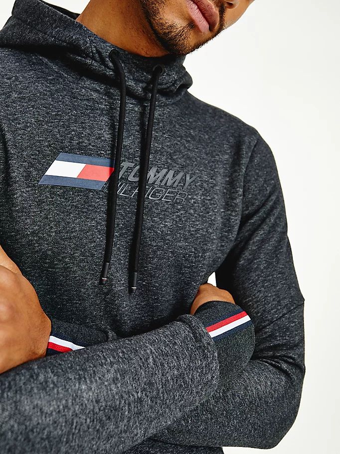 Tommy Hilfiger Sports Th Cool Flex Drawstring Hettegensere Herre Grå | SHCNBX-957