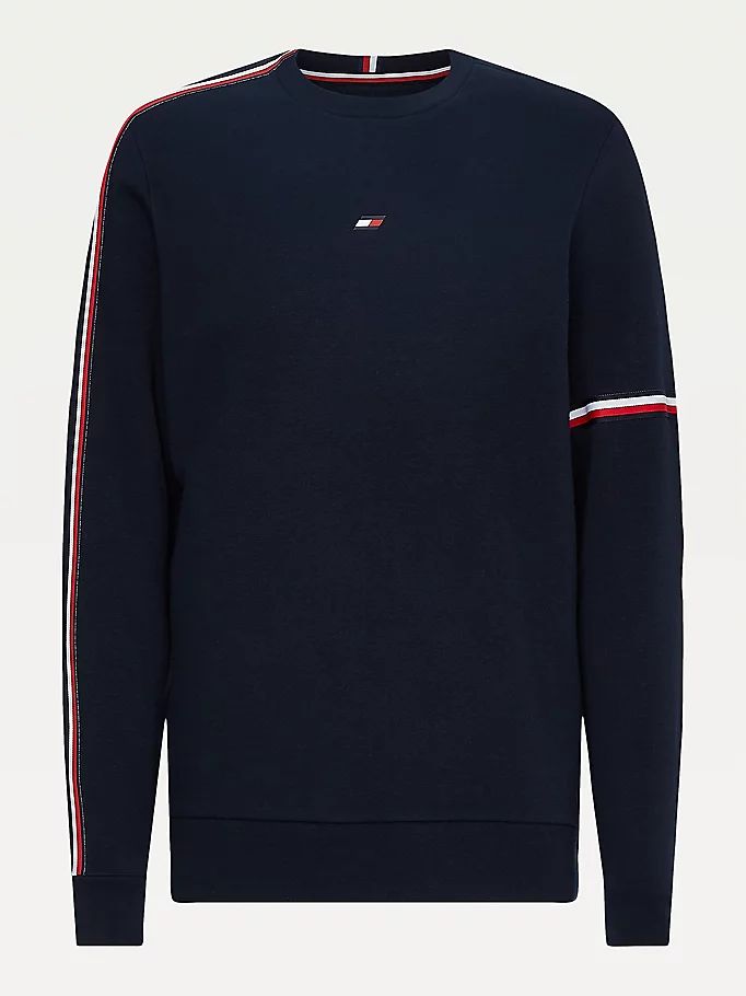 Tommy Hilfiger Sports Th Cool Flex Sweatshirt Herre Blå | WHNISP-318