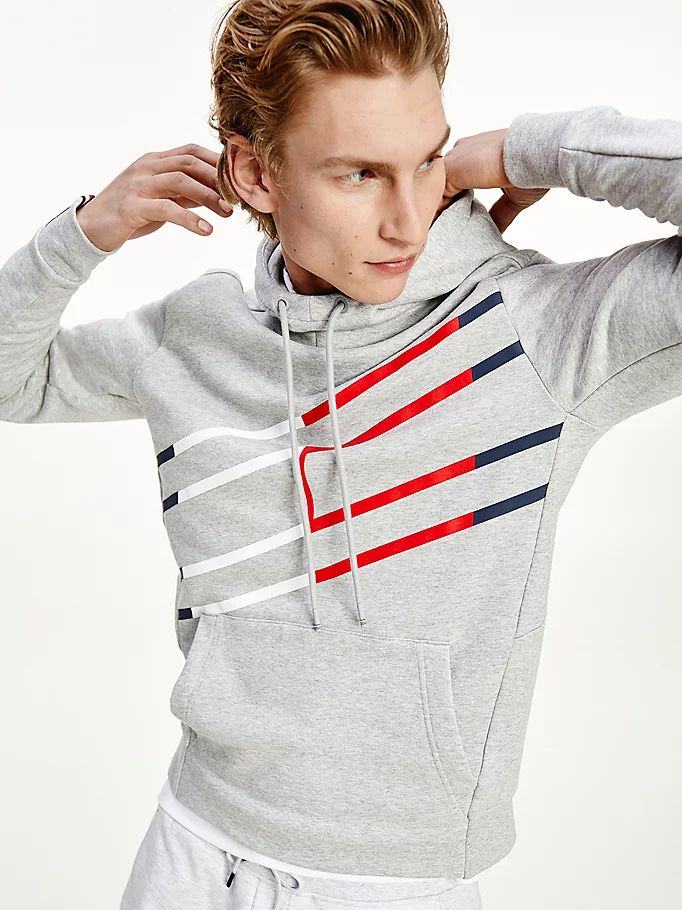 Tommy Hilfiger Sports Th Cool Organic Bomull Hettegensere Herre Grå | JSCFPL-968