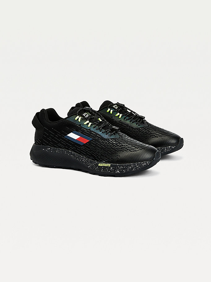 Tommy Hilfiger Sports Trail Joggesko Dame Svarte | VFUEIX-684